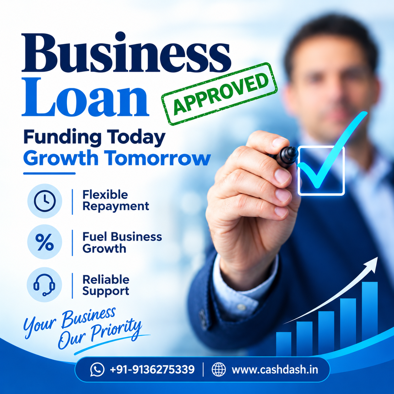 CashDash Business Loan - Funding Today, Growth Tomorrow